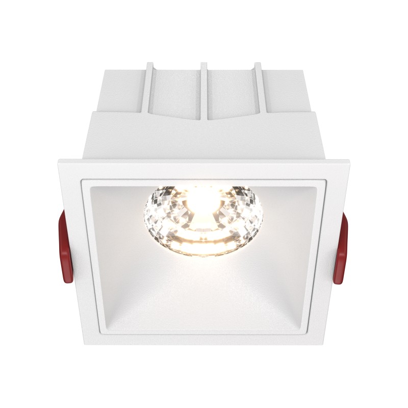 MAYTONI Spot reflektor sufitowy 1punktowy Wbudowany Alfa LED 15W LED 1150lm 3000K 90 CRI DL043-01-15W3K-SQ-W