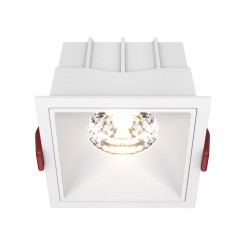 MAYTONI Spot reflektor sufitowy 1punktowy Wbudowany Alfa LED 15W LED 1150lm 3000K 90 CRI DL043-01-15W3K-SQ-W