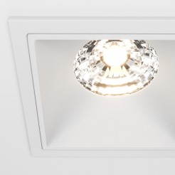 MAYTONI Spot reflektor sufitowy 1punktowy Wbudowany Alfa LED 15W LED 1150lm 3000K 90 CRI DL043-01-15W3K-SQ-W