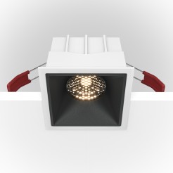 MAYTONI Spot reflektor sufitowy 1punktowy Wbudowany Alfa LED 15W LED 1050lm 3000K 90 CRI Dimmable DL043-01-15W3K-D-SQ-WB