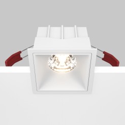 MAYTONI Spot reflektor sufitowy 1punktowy Wbudowany Alfa LED 15W LED 1150lm 3000K 90 CRI Dimmable DL043-01-15W3K-D-SQ-W