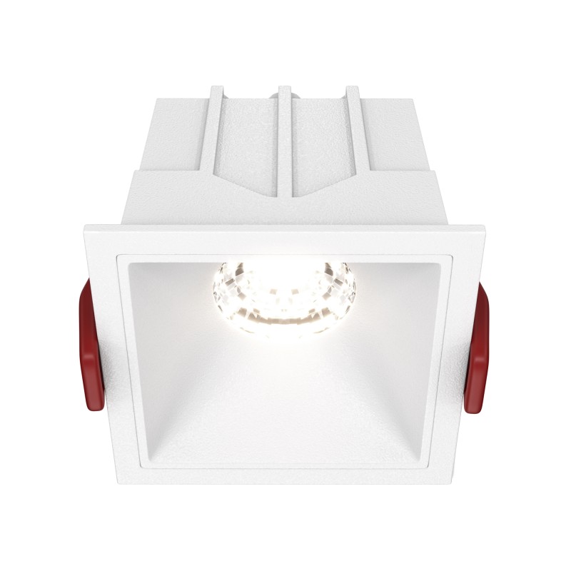 MAYTONI Spot reflektor sufitowy 1punktowy Wbudowany Alfa LED 10W LED 550lm 4000K 90 CRI DL043-01-10W4K-SQ-W
