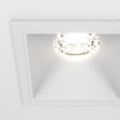MAYTONI Spot reflektor sufitowy 1punktowy Wbudowany Alfa LED 10W LED 550lm 4000K 90 CRI Dimmable DL043-01-10W4K-D-SQ-W