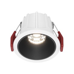 MAYTONI Spot reflektor sufitowy 1punktowy Wbudowany Alfa LED 10W LED 500lm 4000K 90 CRI Dimmable DL043-01-10W4K-D-RD-WB