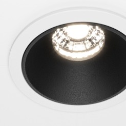 MAYTONI Spot reflektor sufitowy 1punktowy Wbudowany Alfa LED 10W LED 500lm 4000K 90 CRI Dimmable DL043-01-10W4K-D-RD-WB