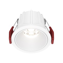 MAYTONI Spot reflektor sufitowy 1punktowy Wbudowany Alfa LED 10W LED 550lm 4000K 90 CRI Dimmable DL043-01-10W4K-D-RD-W