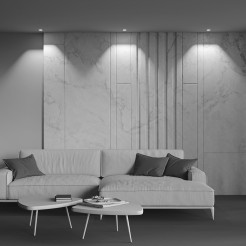 MAYTONI Spot reflektor sufitowy 1punktowy Wbudowany Alfa LED 10W LED 450lm 3000K 90 CRI DL043-01-10W3K-SQ-WB