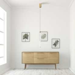 MAYTONI Lampa wisząca Ray 20W LED 2120lm 3000K 80 CRI  P022PL-L20G3K