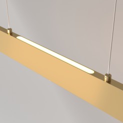 MAYTONI Lampa wisząca Step 30W LED 1400lm 3000K 80 CRI  P010PL-L30G3K