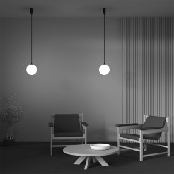 MAYTONI Lampa wisząca Luna 5W LED 310lm 3000K 90 CRI  P039PL-5W3K-20-B