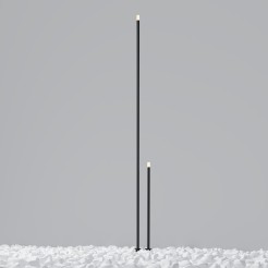 MAYTONI Słupek oświetleniowy Spear 1W LED 50lm 3000K 80 CRI  O441FL-L1GF3K