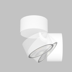 MAYTONI Spot reflektor sufitowy 1punktowy Natynkowy Obrotowy Spin 12W LED 1050lm 3000K 80 CRI O310CL-L12W3K