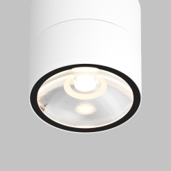 MAYTONI Spot reflektor sufitowy 1punktowy Natynkowy Obrotowy Spin 12W LED 1050lm 3000K 80 CRI O310CL-L12W3K
