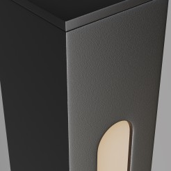 MAYTONI Słupek oświetleniowy Pole 18W LED 1000lm 3000K 80 CRI  O440FL-L18GF3K