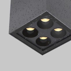 MAYTONI Spot reflektor sufitowy 1punktowy Natynkowy Ares 8W LED 500lm 3000K 80 CRI O309CL-L8GF3K