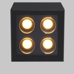 MAYTONI Spot reflektor sufitowy 1punktowy Natynkowy Ares 8W LED 500lm 3000K 80 CRI O309CL-L8GF3K