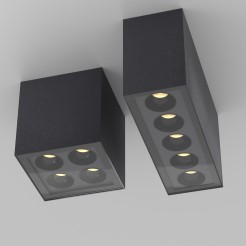 MAYTONI Lampa sufitowa Ares 10W LED 700lm 3000K 80 CRI  O309CL-L10GF3K