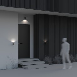 MAYTONI Lampa ścienna (kinkiet) Bowery 50W GU10 O574WL-01B