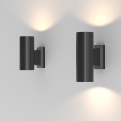 MAYTONI Lampa ścienna (kinkiet) Bowery 50W GU10 O574WL-01B