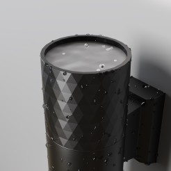 MAYTONI Lampa ścienna (kinkiet) Bowery 50W GU10 O583WL-02B