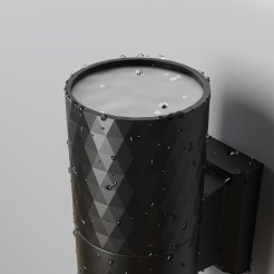 MAYTONI Lampa ścienna (kinkiet) Bowery 50W GU10 O583WL-01B