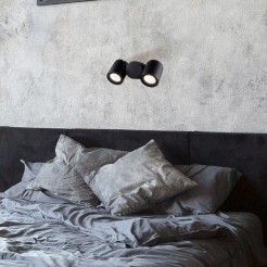 MAYTONI Lampa ścienna (kinkiet) Wall Street 50W GU10 O010WL-02B
