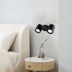 MAYTONI Lampa ścienna (kinkiet) Wall Street 50W GU10 O010WL-02B