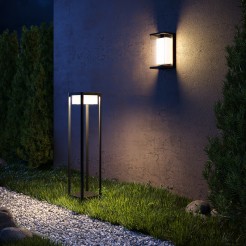 MAYTONI Słupek oświetleniowy Baker Street 10W LED 520lm 3000K 80 CRI  O021FL-L10B3K