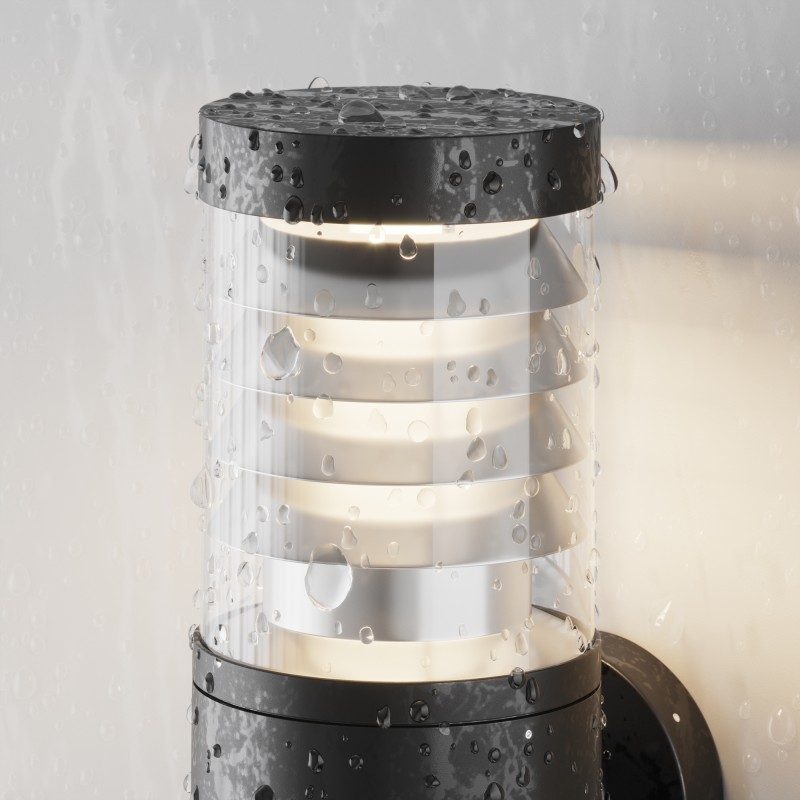MAYTONI Lampa ścienna (kinkiet) Spir 12W LED 350lm 3000K 80 CRI  O439WL-L12GF3K