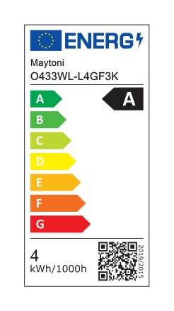 MAYTONI Oświetlenie architektoniczne Show 4W LED 200lm 3000K 80 CRI  O433WL-L4GF3K