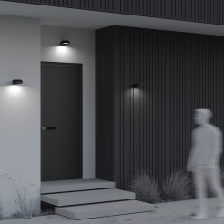 MAYTONI Lampa ścienna (kinkiet) Share 12W LED 1200lm 3000K 80 CRI  O443WL-L12GF3K