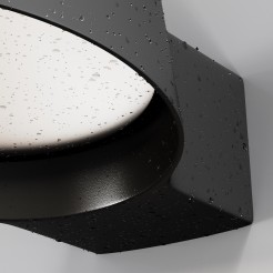 MAYTONI Lampa ścienna (kinkiet) Share 12W LED 1200lm 3000K 80 CRI  O443WL-L12GF3K