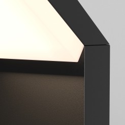 MAYTONI Lampa ścienna (kinkiet) Paso 12W LED 865lm 3000K 83 CRI  O595WL-L12B3K