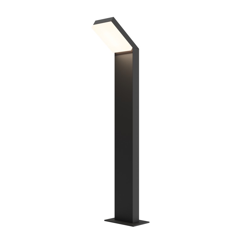 MAYTONI Słupek oświetleniowy Paso 12W LED 660lm 3000K 83 CRI  O595FL-L12B3K