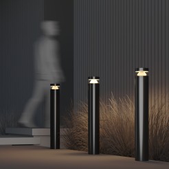 MAYTONI Słupek oświetleniowy Olten 12W LED 300lm 3000K 80 CRI  O591FL-L12GF3K1