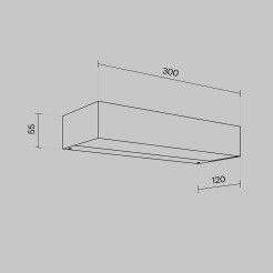 MAYTONI Lampa ścienna (kinkiet) Lot 10W LED 350lm 3000K 80 CRI  O428WL-L10W3K