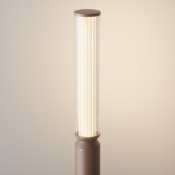 MAYTONI Słupek oświetleniowy Lit 12W LED 750lm 3000K 80 CRI  O593FL-L12BR3K