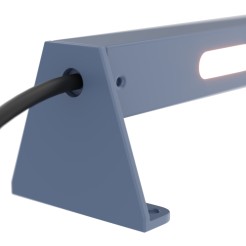 MAYTONI Słupek oświetleniowy Edge 15W LED 1000lm 3000K 80 CRI  O415FL-L15GR3K