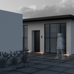 MAYTONI Kinkiet Oświetlenie schodów Bosca 3W LED 250lm 3000K 80 CRI  O045SL-L3W3K