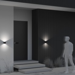 MAYTONI Oświetlenie architektoniczne Blow 10W LED 900lm 3000K 80 CRI  O435WL-L10GF3K