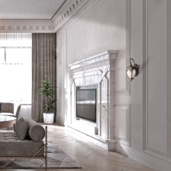 MAYTONI Lampa ścienna (kinkiet) Fleur 60W E27 O414WL-01GB