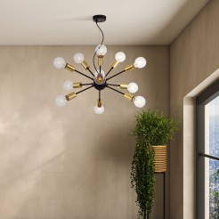 MAYTONI Lampa wisząca Jackson 7W E27 T546PL-12B