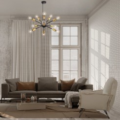 MAYTONI Lampa wisząca Jackson 7W E27 T546PL-12B