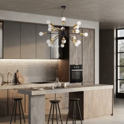 MAYTONI Lampa wisząca Jackson 7W E27 T546PL-18B