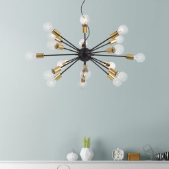 MAYTONI Lampa wisząca Jackson 7W E27 T546PL-18B
