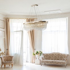 MAYTONI Żyrandol Toils 60W E14 DIA600-07-G