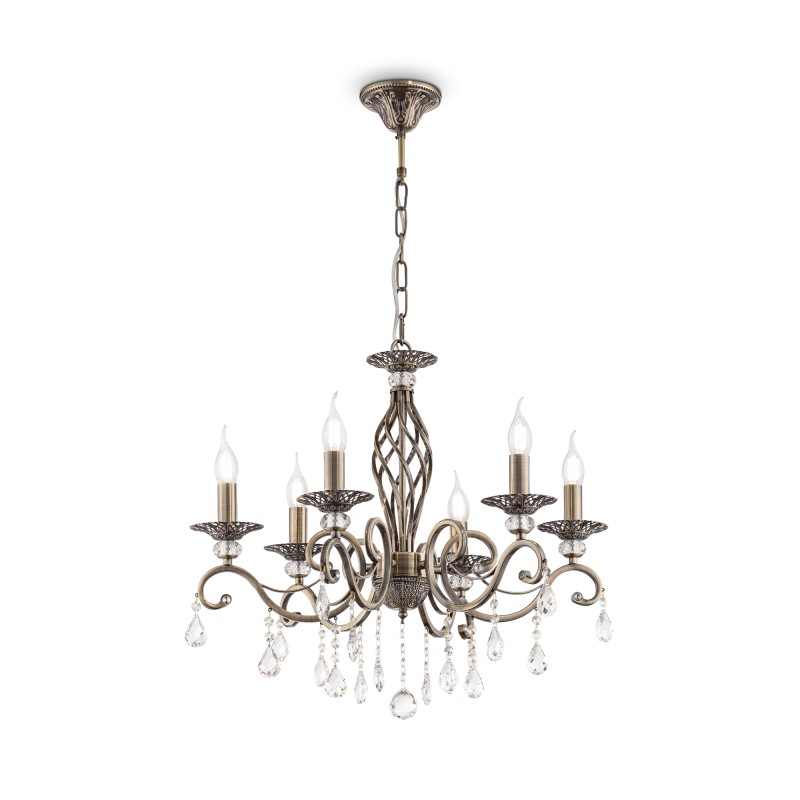 MAYTONI Żyrandol Grace 60W E14 RC247-PL-06-R