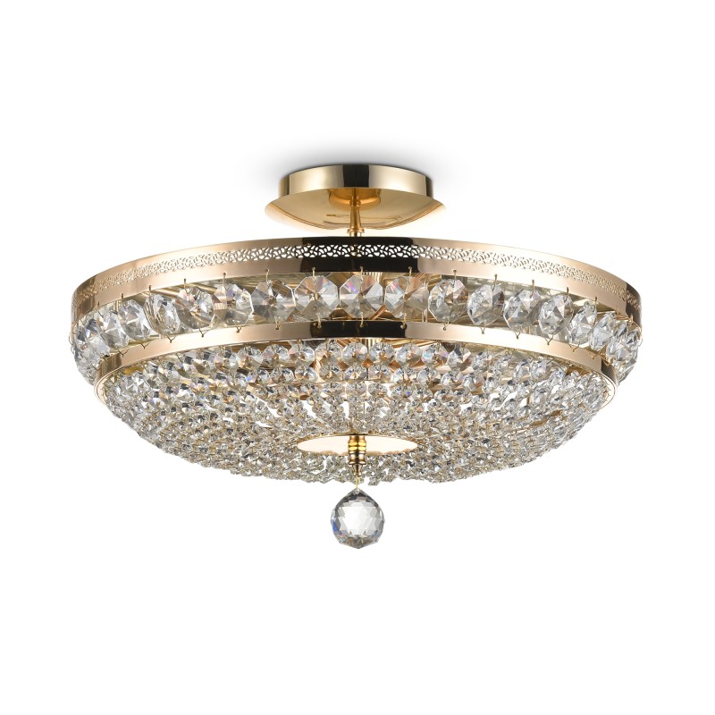 MAYTONI Żyrandol Ottilia 60W E14 DIA700-CL-06-G
