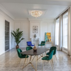 MAYTONI Żyrandol Basfor 60W E14 DIA100-CL-03-G