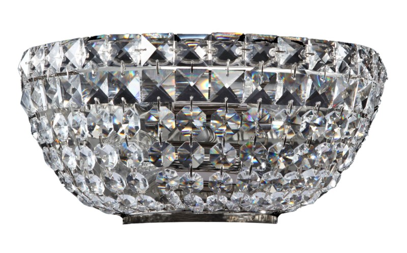 MAYTONI Lampa ścienna (kinkiet) Basfor 60W E14 DIA100-WL-02-N